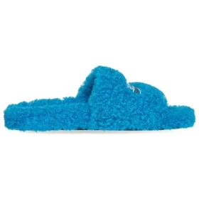 Pälsbeklädda tofflor ”Sky Blue” 654747W2DO14296