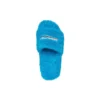 Pälsbeklädda tofflor ”Sky Blue” 654747W2DO14296