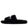 Pälsbelagda tofflor ”Black” 654261W2DO11096