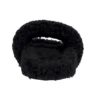 Pälsbelagda tofflor ”Black” 654261W2DO11096