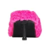 Pälsklädda klackskor med 80 mm klack ”Pink” 656632W2DO15096
