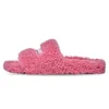 Pälsklädda tofflor ”Pink” 654261W2DO15596