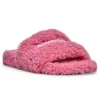 Pälsklädda tofflor ”Pink” 654261W2DO15596