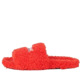 Pälsklädda tofflor ”Red” 654261W2DO16596
