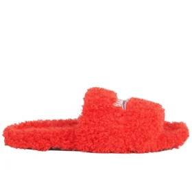 Pälsklädda tofflor ”Red” 654261W2DO16596