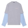 Political Campaign-T-shirt i flera lager ”Grey” 671401TKVJ11379