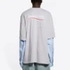 Political Campaign-T-shirt i flera lager ”Grey” 671401TKVJ11379