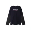 Political Campaign-T-shirt i lager-på-lager-stil, oversized ”Black” 698631TKVJ19070