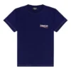 Political Campaign-T-shirt, medium passform ”Pacific Blue White” 620967TKVJ11195