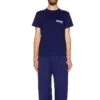 Political Campaign-T-shirt, medium passform ”Pacific Blue White” 620967TKVJ11195