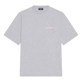 Political Campaign-T-shirt, stor storlek, ”Grå” 641675TKVJ11379