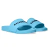 Pooltofflor ”Ljusblått och svart gummi” 565826W1S804001