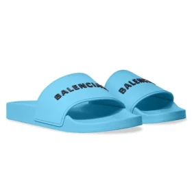 Pooltofflor ”Ljusblått och svart gummi” 565826W1S804001