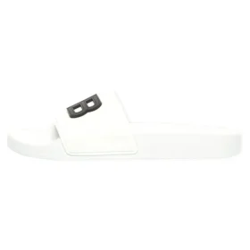 Pooltofflor med 3D BB-logotyp ”White” 656434W1S8B9034