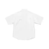 Poplin-kortärmad skjorta ”Vit” 751920TNM609000