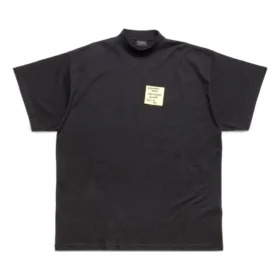 Post It-T-shirtar, oversized, ”Washed Black” 739028TOVD41055
