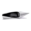 Präglad fyrkantig knivpumps ”Silver” 572879WBB208100