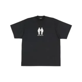 Pride 22 Oversized bomullst-shirt ”Black White” 694576TMVO21070