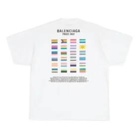 Pride 22 Oversized bomullst-shirt ”Vit Svart” 694576TMVO20904