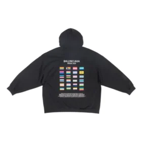 Pride-luvtröja, boxig passform ”Black” 651799TMVO31070