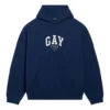 Pride-luvtröja, boxig passform ”Navy” 651799TLV548561