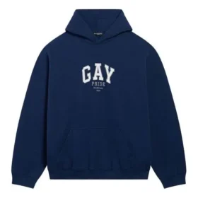 Pride-luvtröja, boxig passform ”Navy” 651799TLV548561
