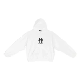 Pride-luvtröja, boxig passform ”White” 651799TMVO30904