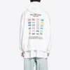 Pride-luvtröja, boxig passform ”White” 651799TMVO30904