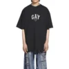 Pride-T-shirtar i boxig passform ”Black” 651795TLV931000