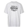 Property Vintage T-shirt, stor passform, ”vit/svart” 641675TMVH89012
