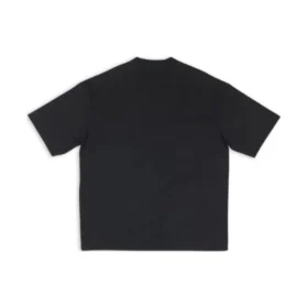 Qixi Crest T-shirt, medium passform ”Black” 612966TMVL41075