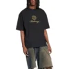 Qixi Crest T-shirt, medium passform ”Black” 612966TMVL41075