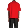 Qixi Crest T-shirtar, medium passform, ”Red” 612966TMVL46971