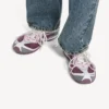 Radar Gradient Lines-sneakers för dam i lila/grått/rosa/vitt