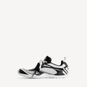 Radar-sneakers för dam i vitt/svart
