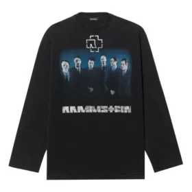 Rammstein Tyskland Band Crossover Långärmad Unisex Svart 651796TLV511000