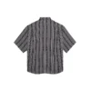 Randig ”Balenciaga Jeans”-skjorta ”Grey Black” 647354TKL321269
