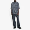 Randig ”Balenciaga Jeans”-skjorta ”Grey Black” 647354TKL321269