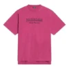 Retail Therapy T-shirt med slits ”Burgundy Black” 675016TLVB16165