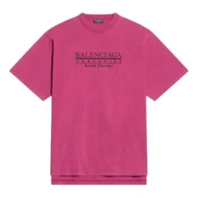 Retail Therapy T-shirt med slits ”Burgundy Black” 675016TLVB16165