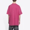 Retail Therapy T-shirt med slits ”Burgundy Black” 675016TLVB16165