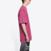Retail Therapy T-shirt med slits ”Burgundy Black” 675016TLVB16165