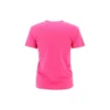 Retro kortärmad tröja med liten logotyp, rosa 570796TBV435630