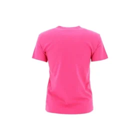 Retro kortärmad tröja med liten logotyp, rosa 570796TBV435630
