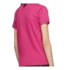 Retro kortärmad tröja med liten logotyp, rosa 570796TBV435630