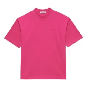 Retro-logotyp, kortärmad, unisex, rosa 556104TBV435630