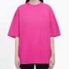 Retro-logotyp, kortärmad, unisex, rosa 556104TBV435630