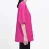 Retro-logotyp, kortärmad, unisex, rosa 556104TBV435630