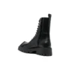 Rhino 25 mm snörstövlar ”Black Smooth Calfskin” 712638WBB501000
