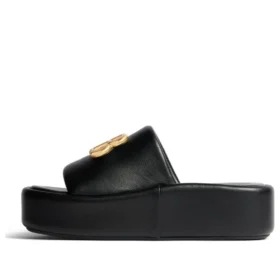 Rise-sandaler ”Svart glansigt nappa-lammskinn” 788494WB7E11080